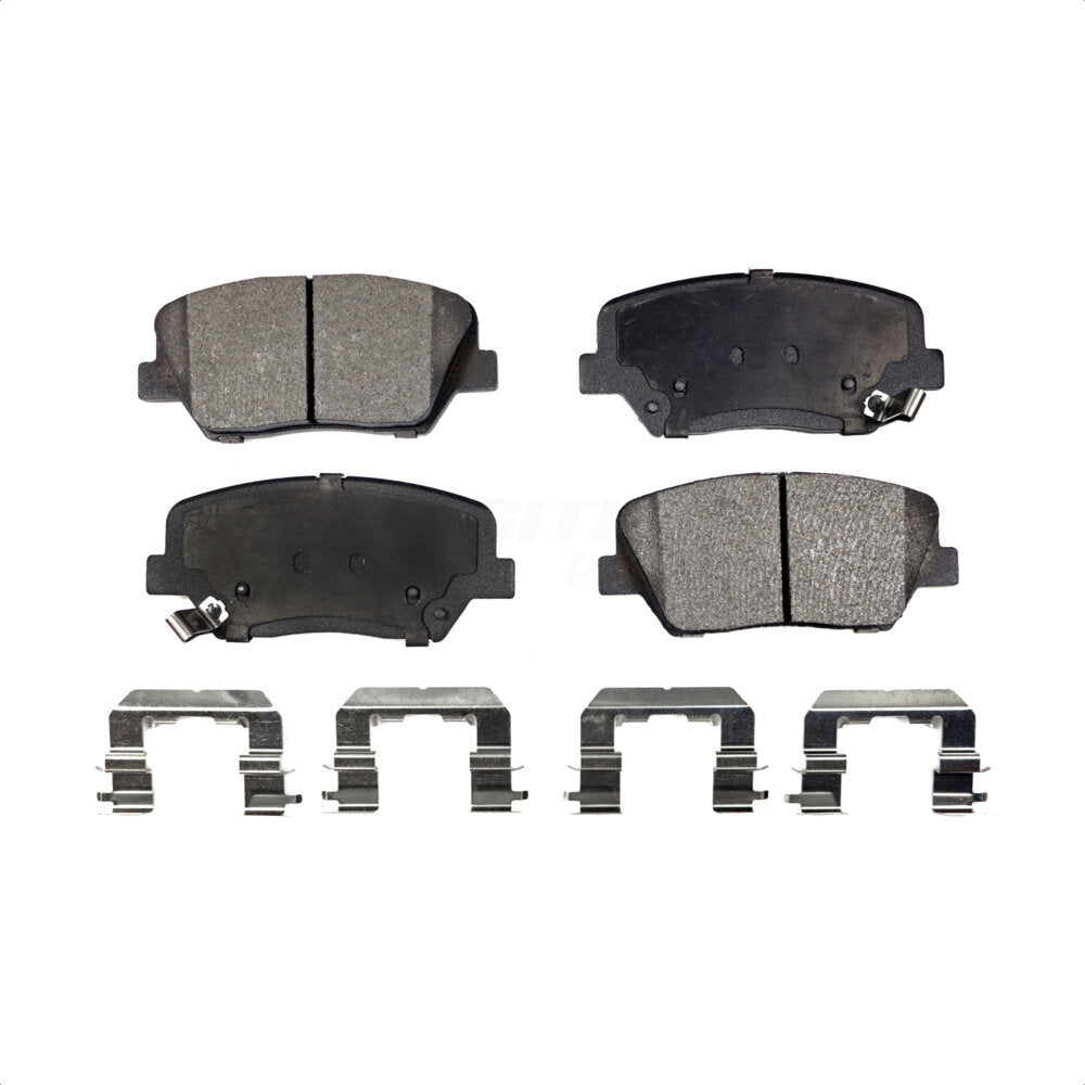 Plaquettes de frein à disque semi-métalliques avant, pour Hyundai Santa Fe Sport Kia Sorento Rond