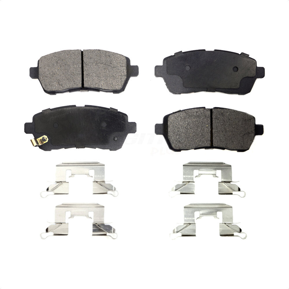 Plaquettes de frein à disque semi-métalliques avant pour Ford Fiesta PPF-D1454