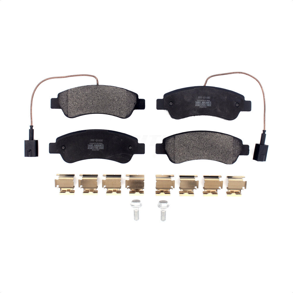 Plaquettes de frein à disque semi-métalliques arrière pour Ram ProMaster 2014 2021 2500 3500 1500
