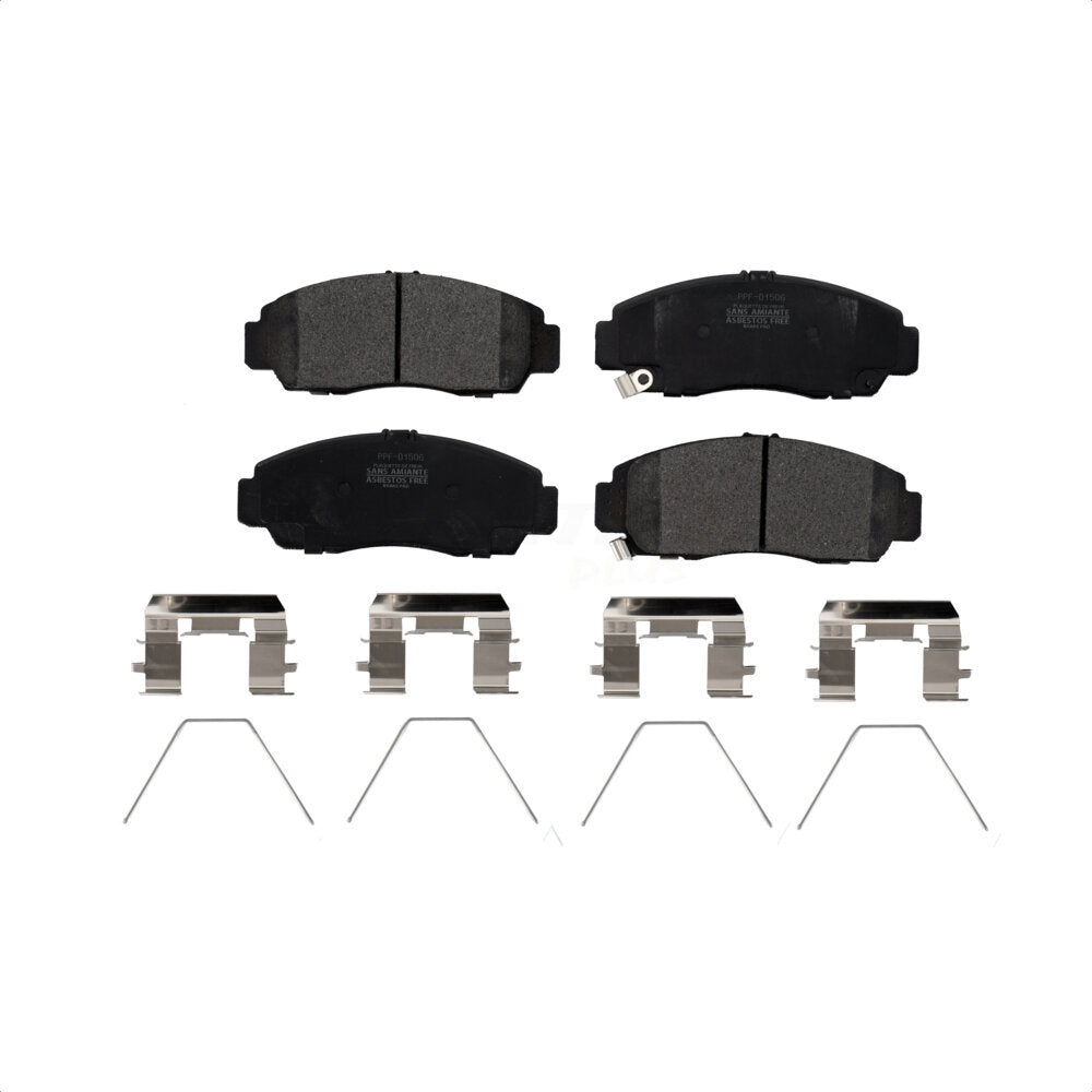 Plaquettes de frein à disque semi-métalliques avant pour Honda Accord Acura TSX PPF-D1506