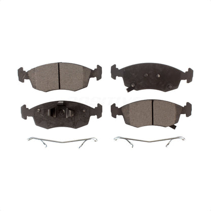 Plaquettes de frein à disque avant semi-métalliques pour Fiat 500 PPF-D1568