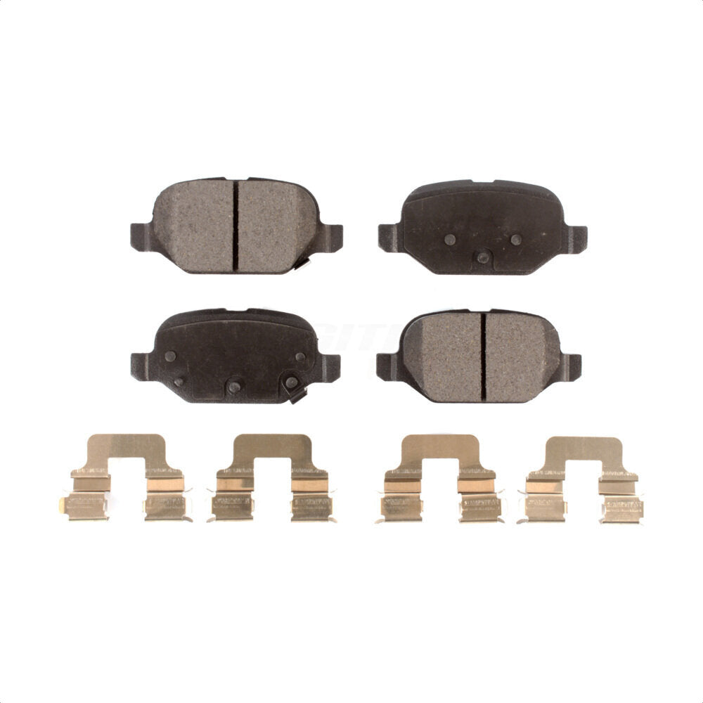 Plaquettes de frein à disque semi-métalliques arrière pour Fiat 500 2012-2019 PPF-D1569