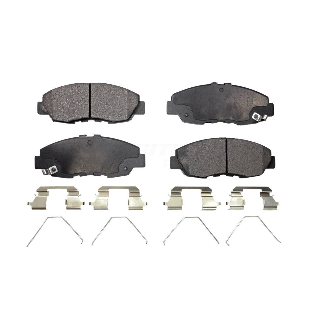 Plaquettes de frein à disque semi-métalliques avant pour Honda Civic PPF-D1578