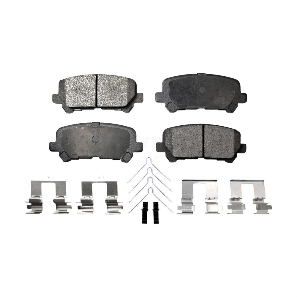 Plaquettes de frein à disque semi-métalliques arrière, pour Honda Odyssey Pilot Acura MDX ZDX