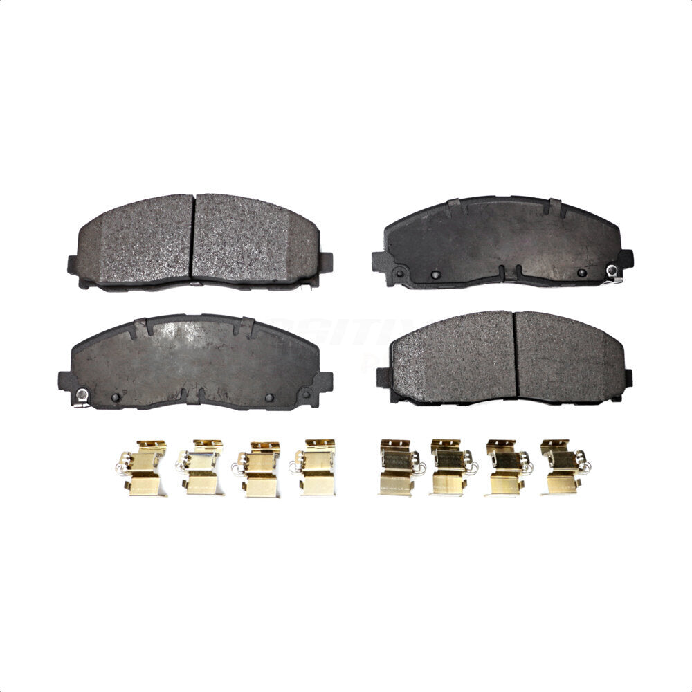 Plaquettes de frein à disque semi-métalliques avant, pour Dodge Grand Caravan Journey Jeep Town &