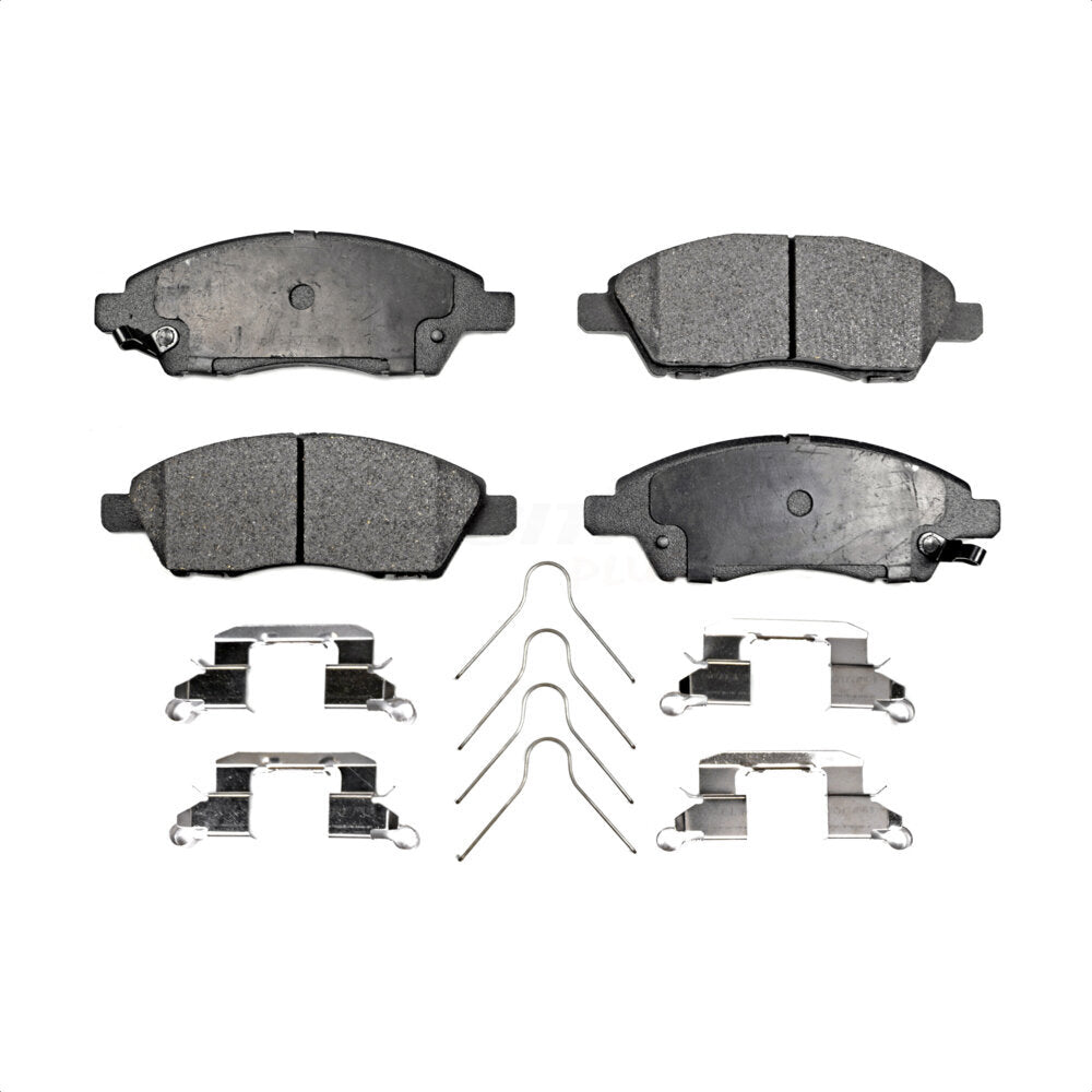 Plaquettes de frein à disque semi-métalliques avant pour Nissan Micra Versa Note PPF-D1592