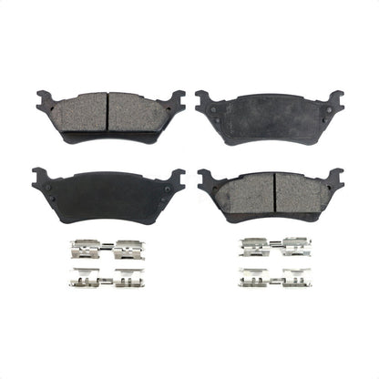 Plaquettes de frein à disque semi-métalliques arrière pour Ford F-150 PPF-D1602