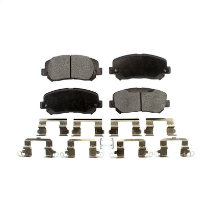 Plaquettes de frein à disque semi-métalliques avant pour Jeep Cherokee avec étrier à piston unique