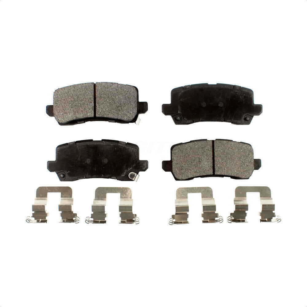 Plaquettes de frein à disque semi-métalliques arrière pour Acura Honda Odyssey TLX MDX RLX PPF-D169