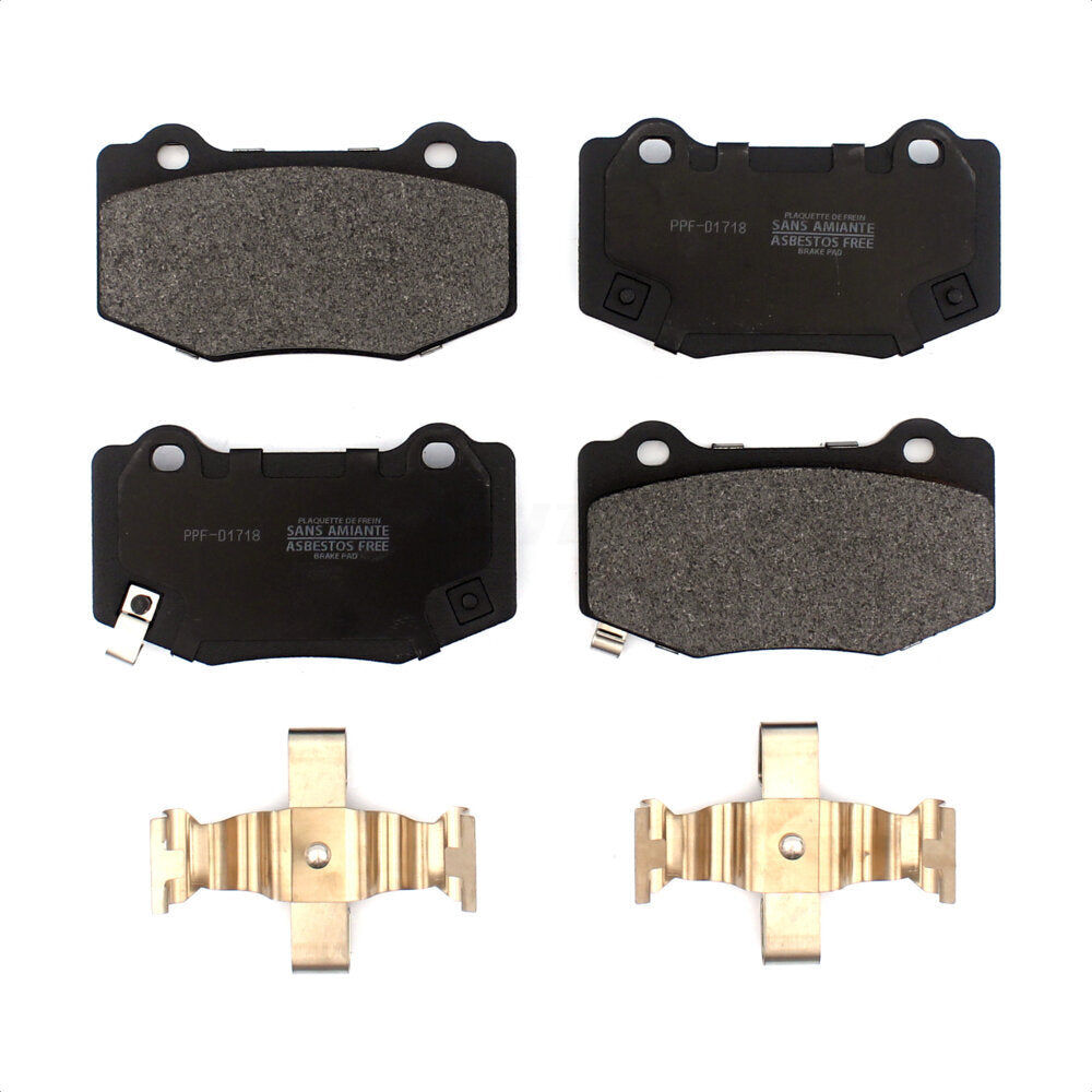 Plaquettes de frein à disque semi-métalliques arrière, pour Chevrolet Camaro Corvette Cadillac ATS