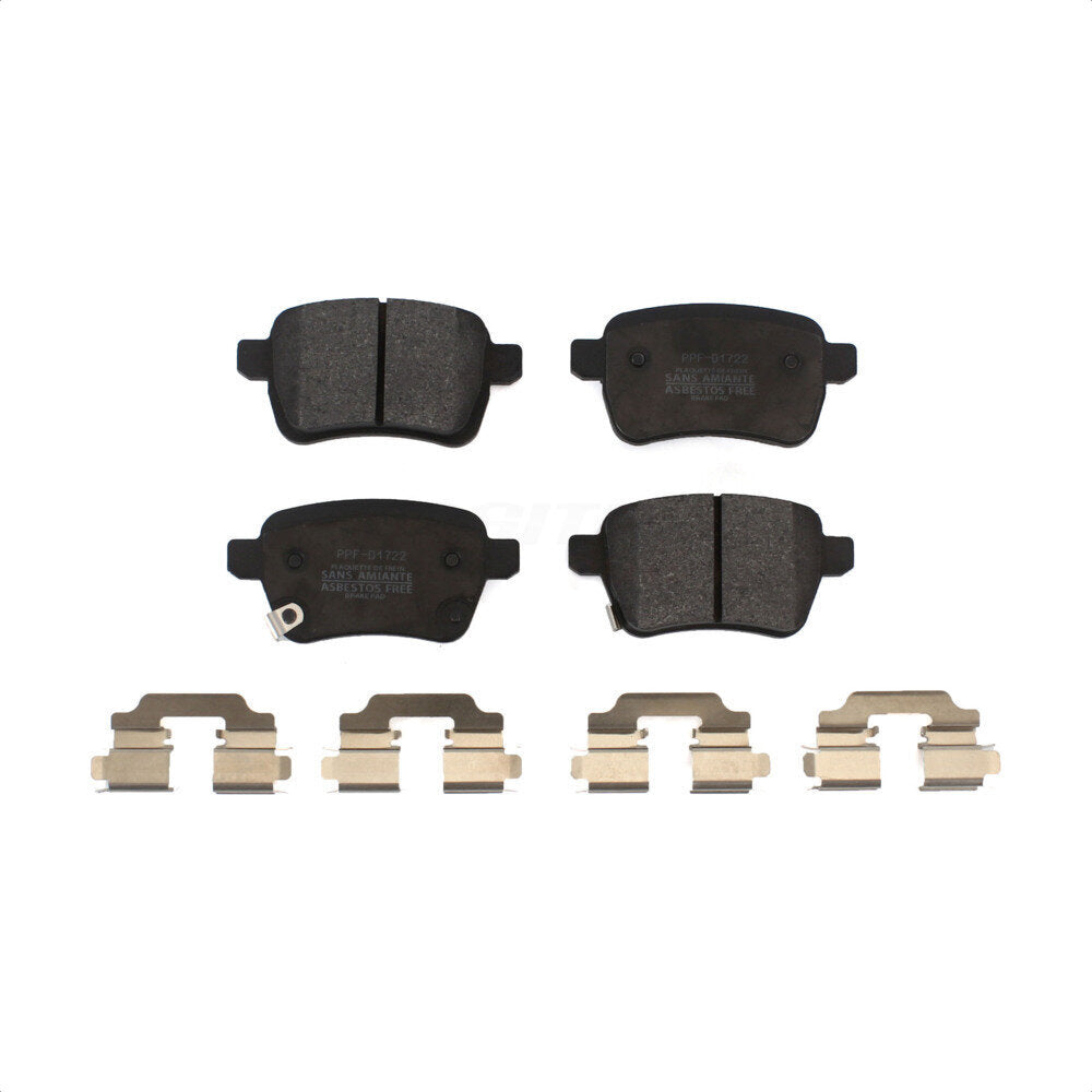 Plaquettes de frein à disque semi-métalliques arrière pour Fiat 500L 2014-2020 PPF-D1722