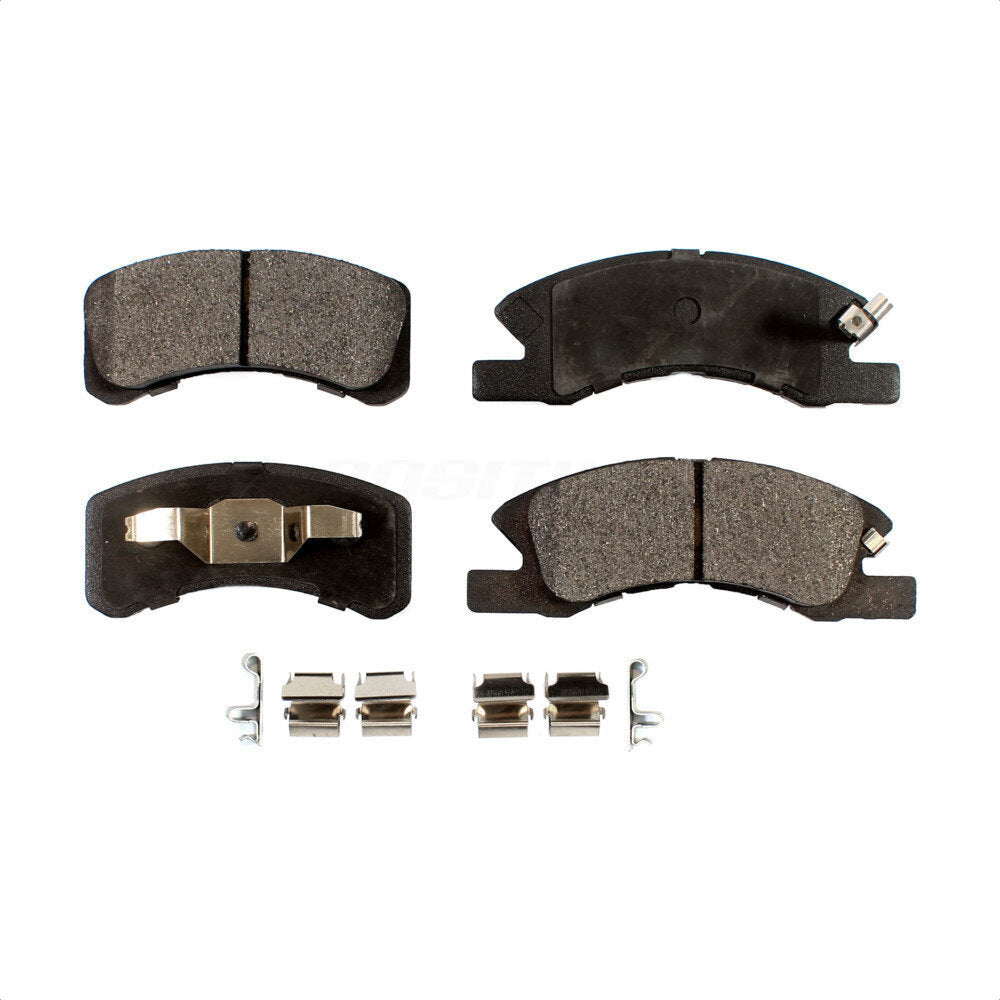 Plaquettes de frein à disque semi-métalliques avant pour Mitsubishi Mirage G4 PPF-D1731