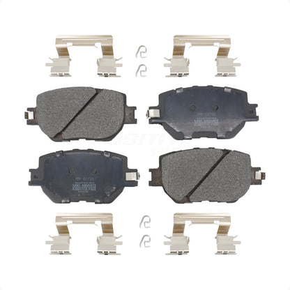 Plaquettes de frein à disque semi-métalliques avant pour Lexus IS250 PPF-D1733