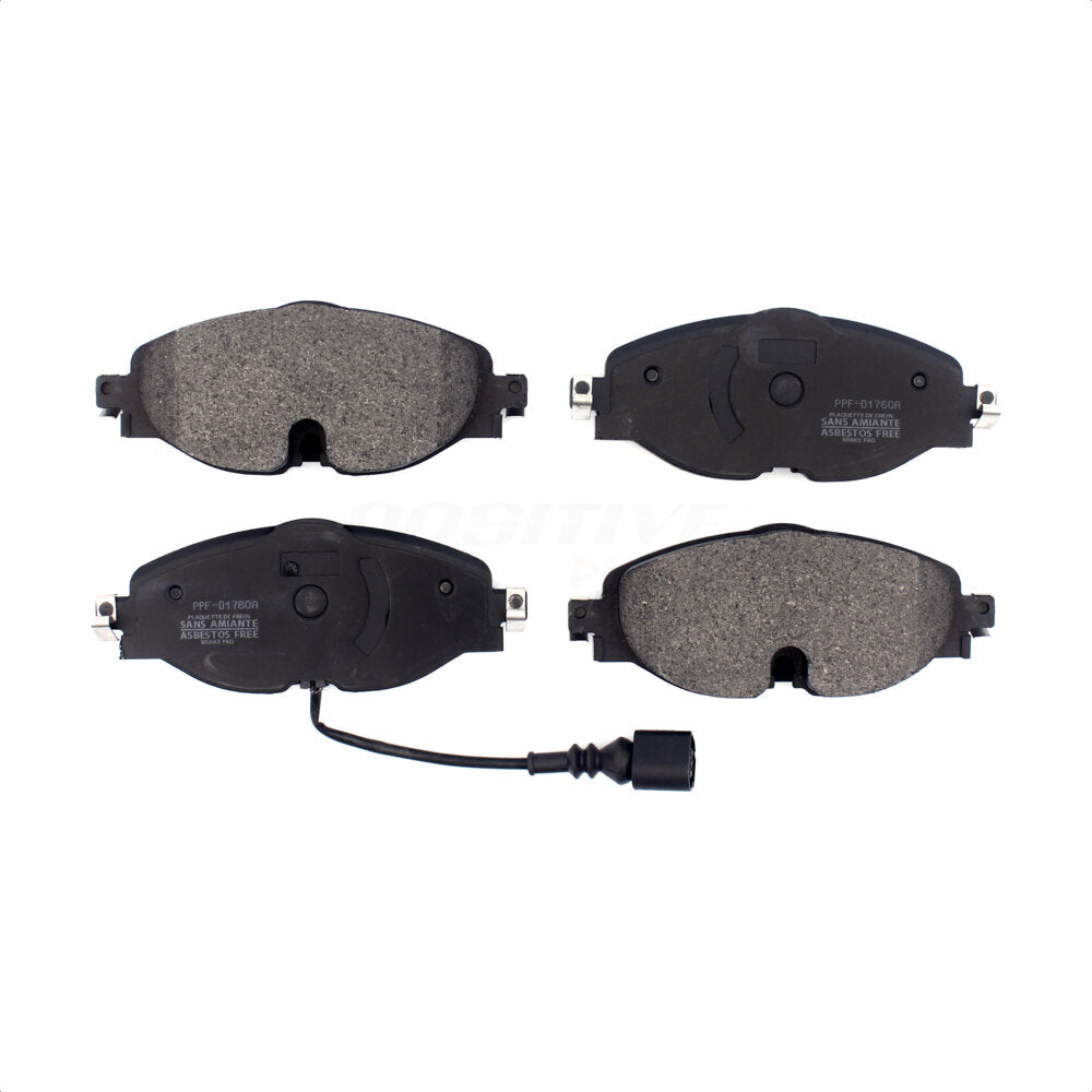 Plaquettes de frein à disque semi-métalliques avant, pour Volkswagen Jetta Golf SportWagen Taos A