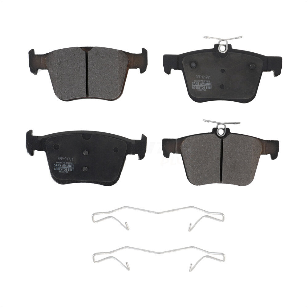 Plaquettes de frein à disque semi-métalliques arrière, pour Volkswagen Tiguan Jetta Audi Atlas Taos