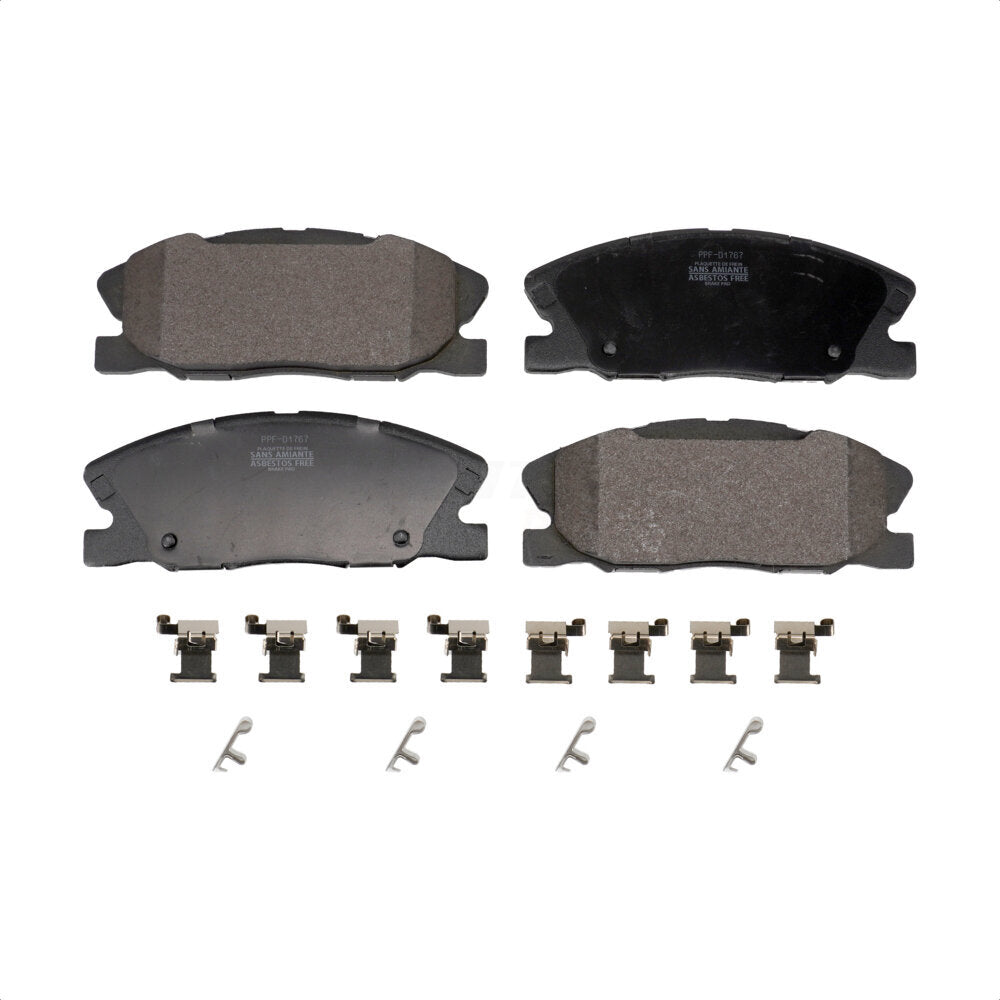 Plaquettes de frein à disque semi-métalliques avant pour Dodge Charger RWD 2014-2023 PPF-D1767