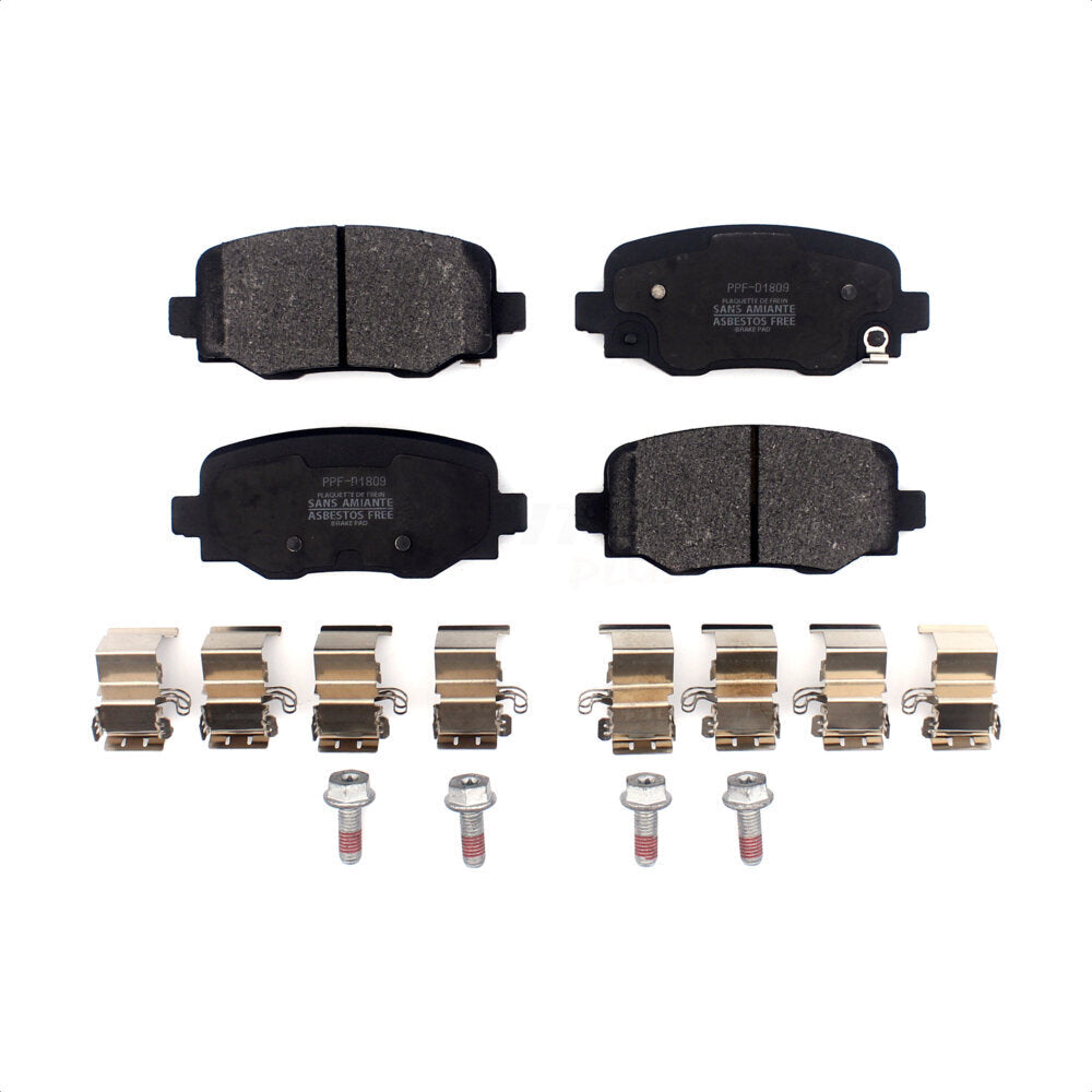 Plaquettes de frein à disque semi-métalliques arrière pour Jeep Renegade Fiat 500X PPF-D1809