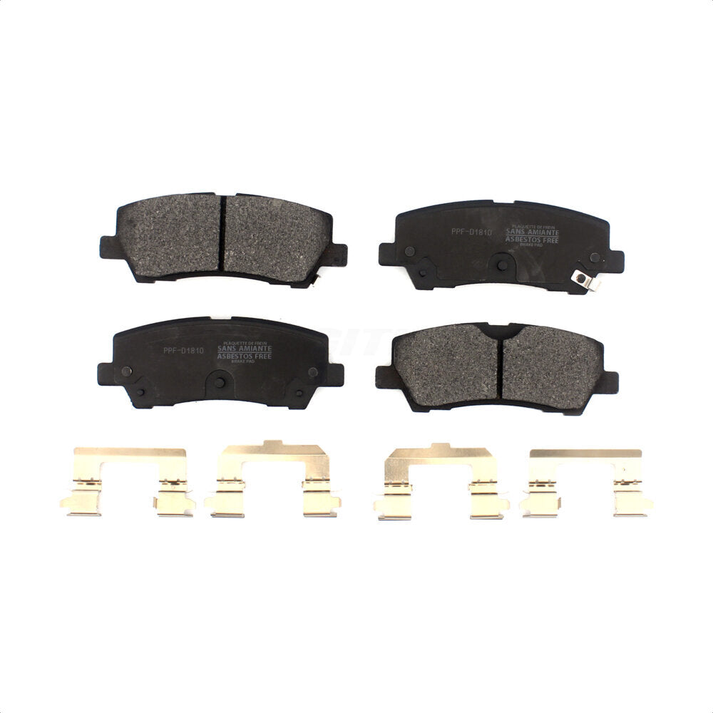 Plaquettes de frein à disque semi-métalliques arrière pour Ford Mustang PPF-D1810