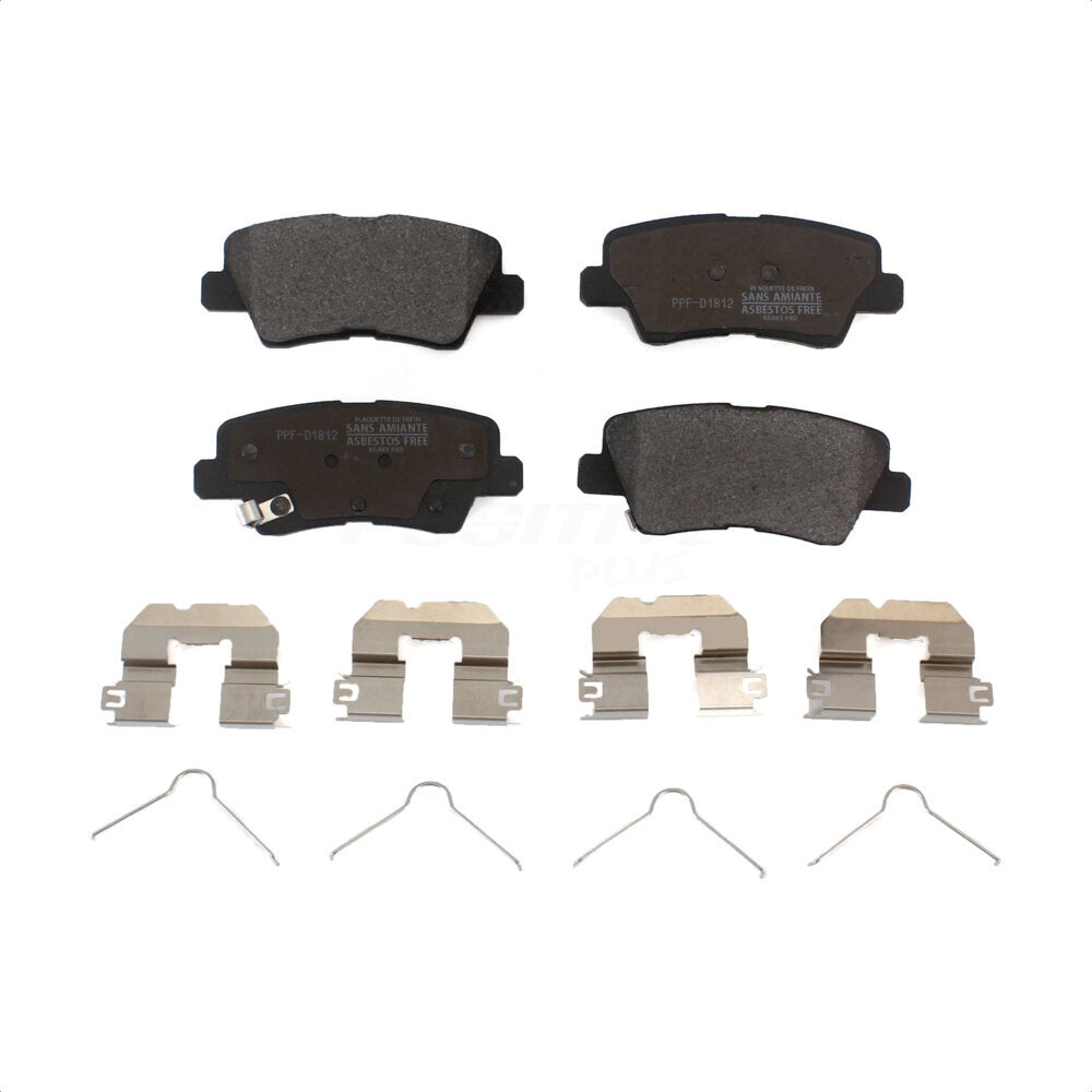 Plaquettes de frein à disque semi-métalliques arrière, pour Hyundai Elantra Kia Venue Rio Soul Ioniq