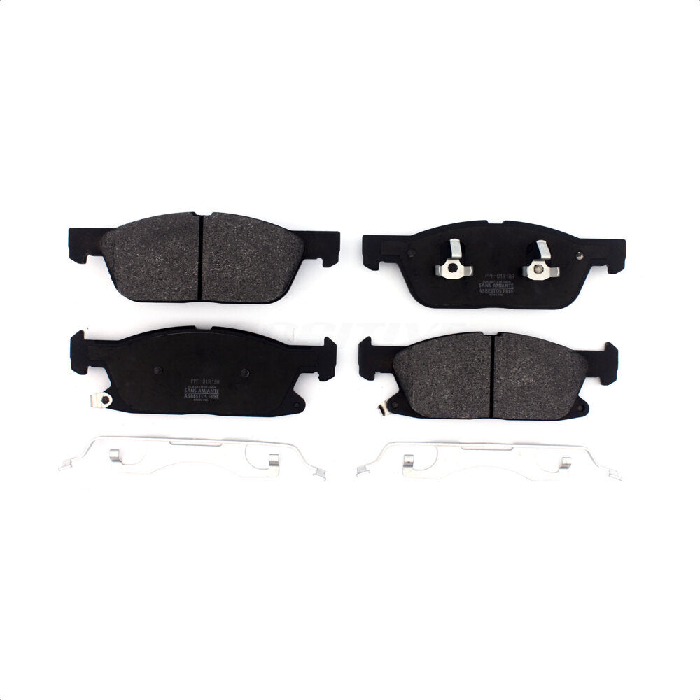 Plaquettes de frein à disque semi-métalliques avant, pour Ford Fusion Lincoln MKZ Continental