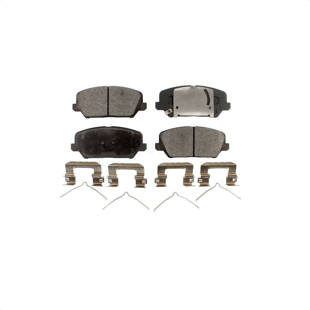 Plaquettes de frein à disque semi-métalliques avant, pour Kia Forte Forte5 Hyundai Veloster
