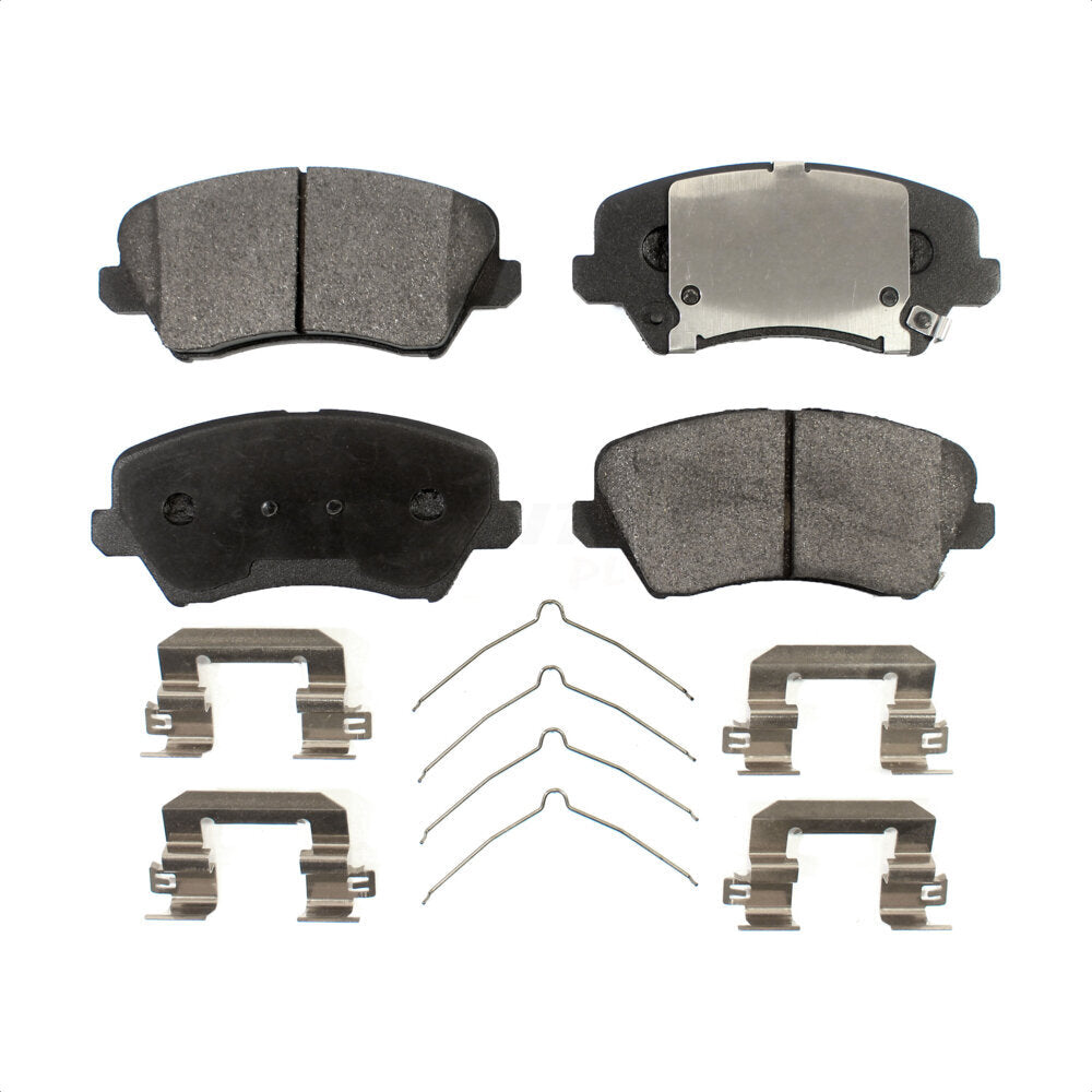 Plaquettes de frein à disque semi-métalliques avant, pour Kia Forte Hyundai Elantra GT Veloster