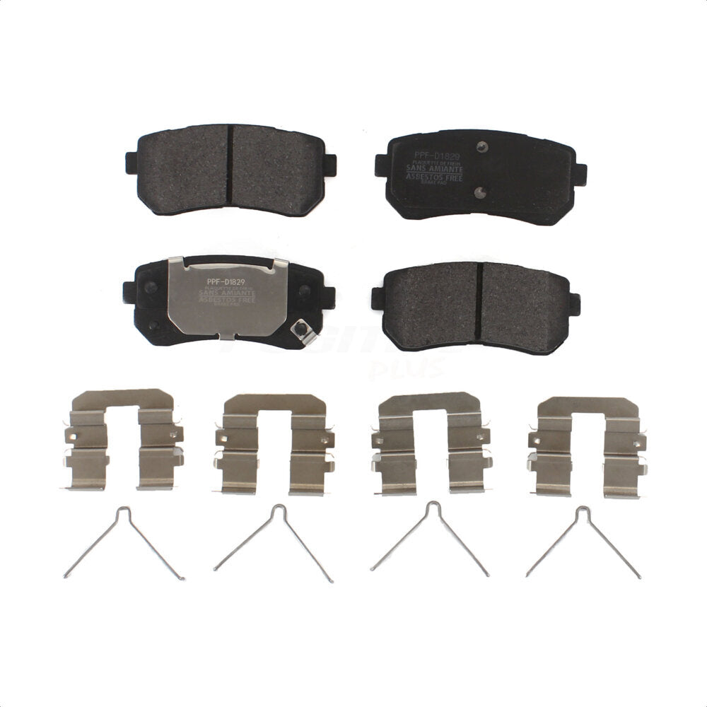 Plaquettes de frein à disque semi-métalliques arrière, pour Hyundai Sonata Kia Optima PPF-D1829