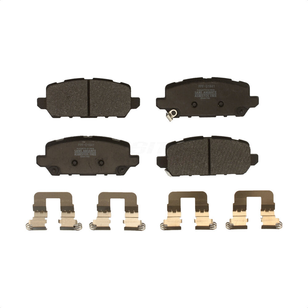 Plaquettes de frein à disque semi-métalliques arrière pour Honda HR-V CR-Z PPF-D1841