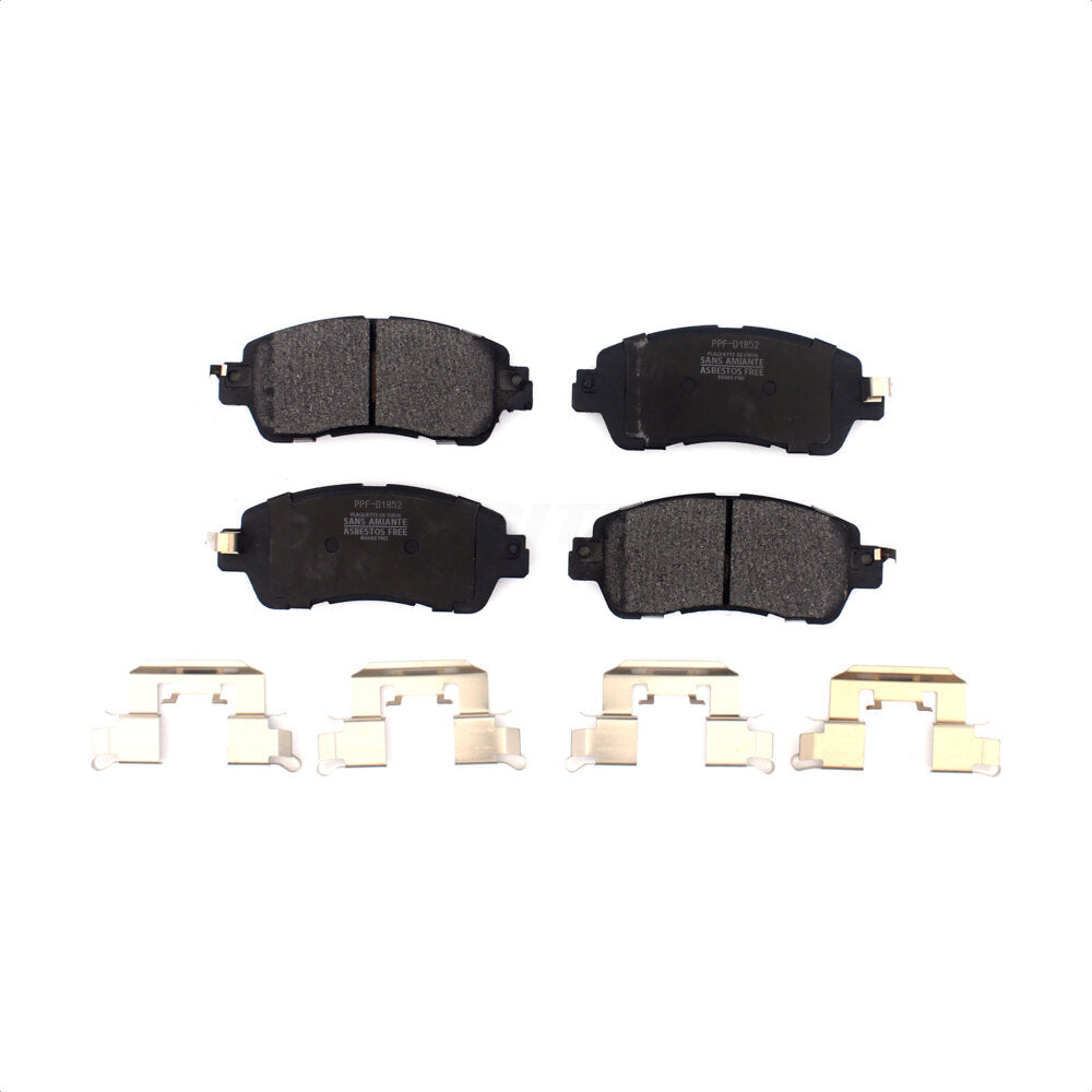 Plaquettes de frein à disque semi-métalliques avant pour Toyota Yaris iA Scion PPF-D1852