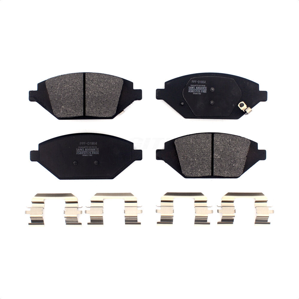 Plaquettes de frein à disque avant semi-métalliques pour Chevrolet Spark 2016-2022 PPF-D1864