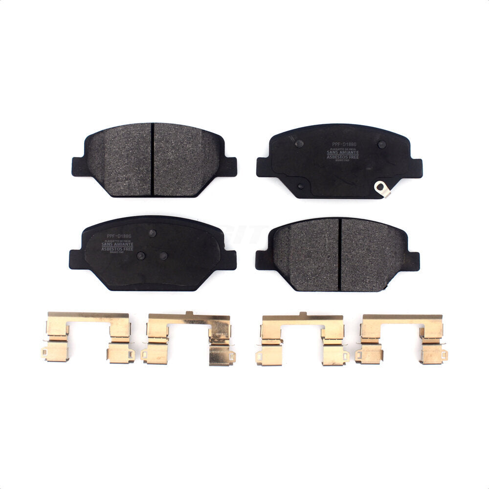 Plaquettes de frein à disque semi-métalliques avant, pour Chevrolet Equinox GMC Terrain Buick XT4
