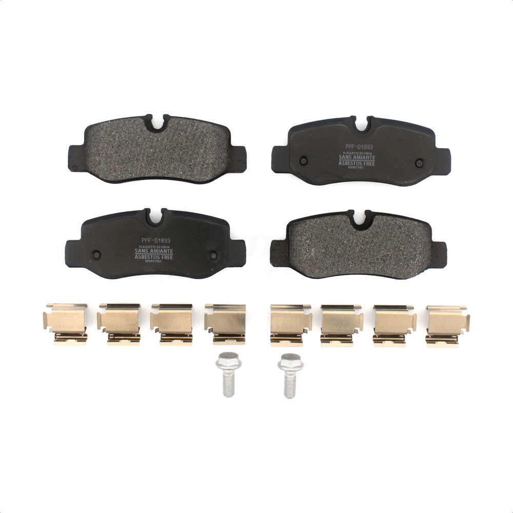 Plaquettes de frein à disque semi-métalliques arrière pour Mercedes-Benz Metris PPF-D1893