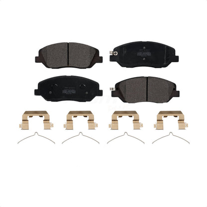 Plaquettes de frein à disque semi-métalliques avant pour Hyundai Santa Fe XL PPF-D1917