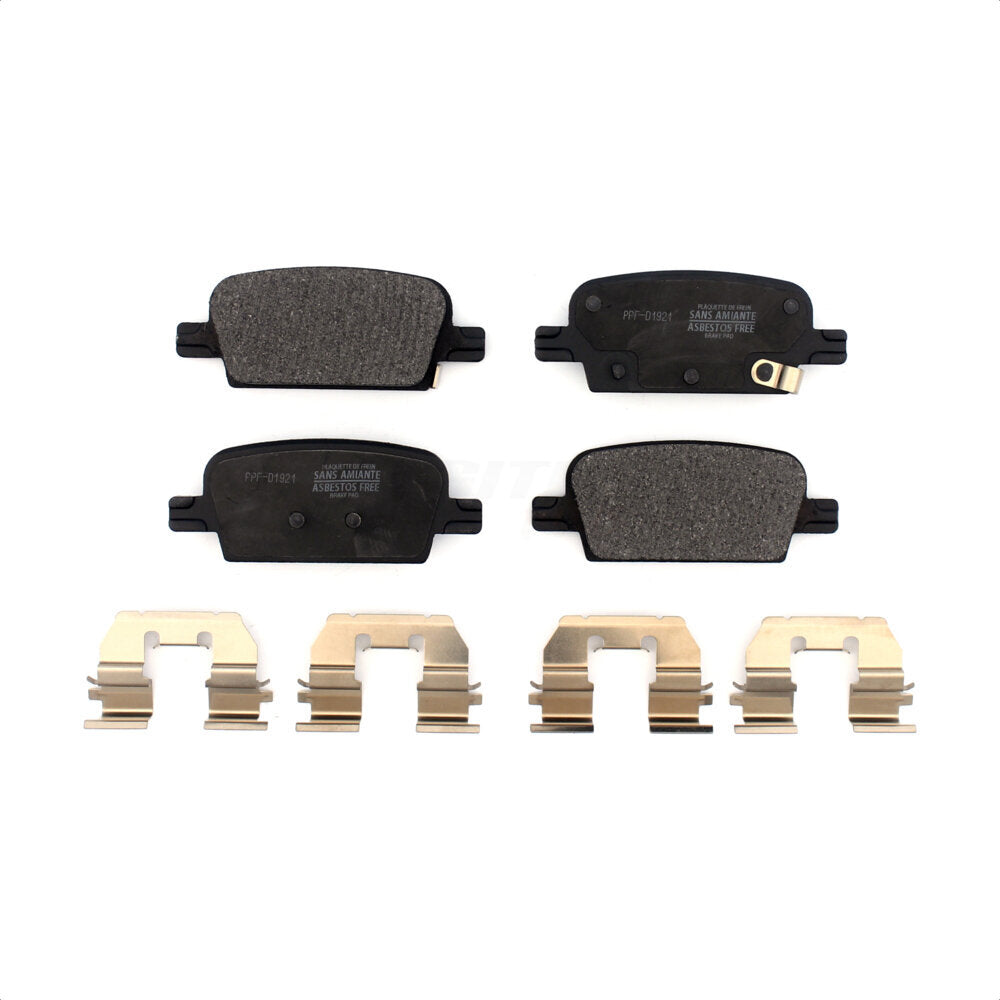 Plaquettes de frein à disque semi-métalliques arrière pour Chevrolet Malibu PPF-D1921