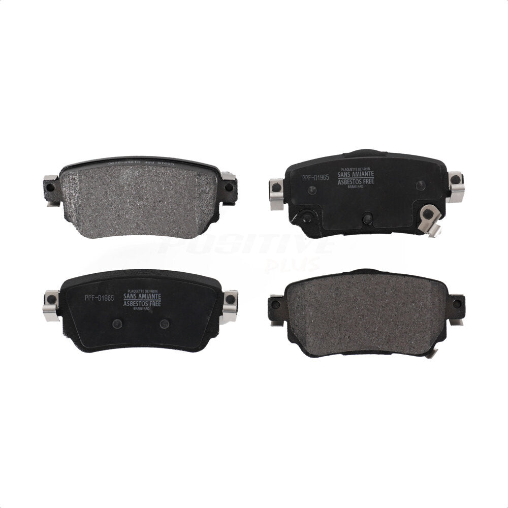 Plaquettes de frein à disque semi-métalliques arrière, pour Nissan Rogue Sport Qashqai LEAF PPF-D196