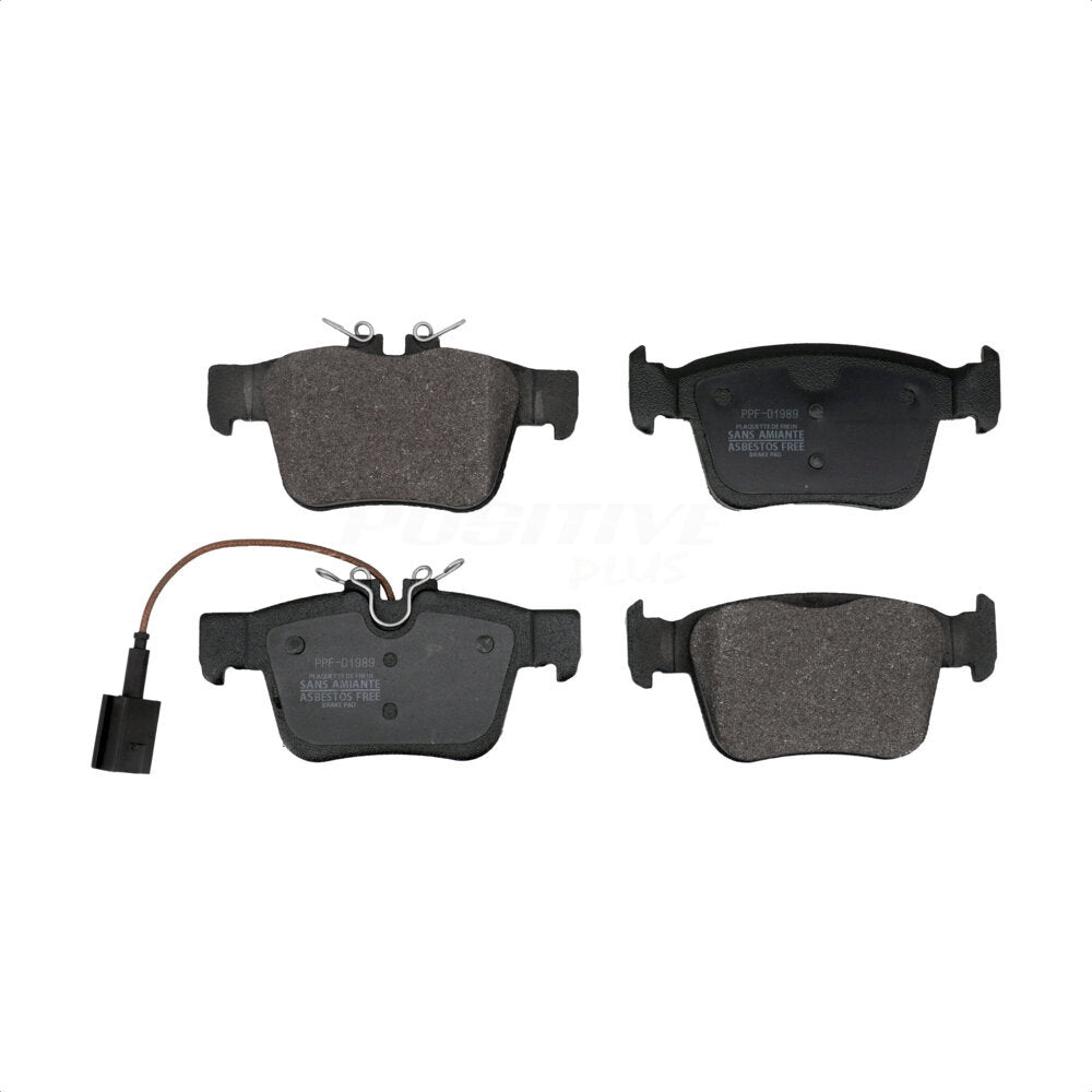 Plaquettes de frein à disque semi-métalliques arrière pour Alfa Romeo Stelvio Giulia PPF-D1989