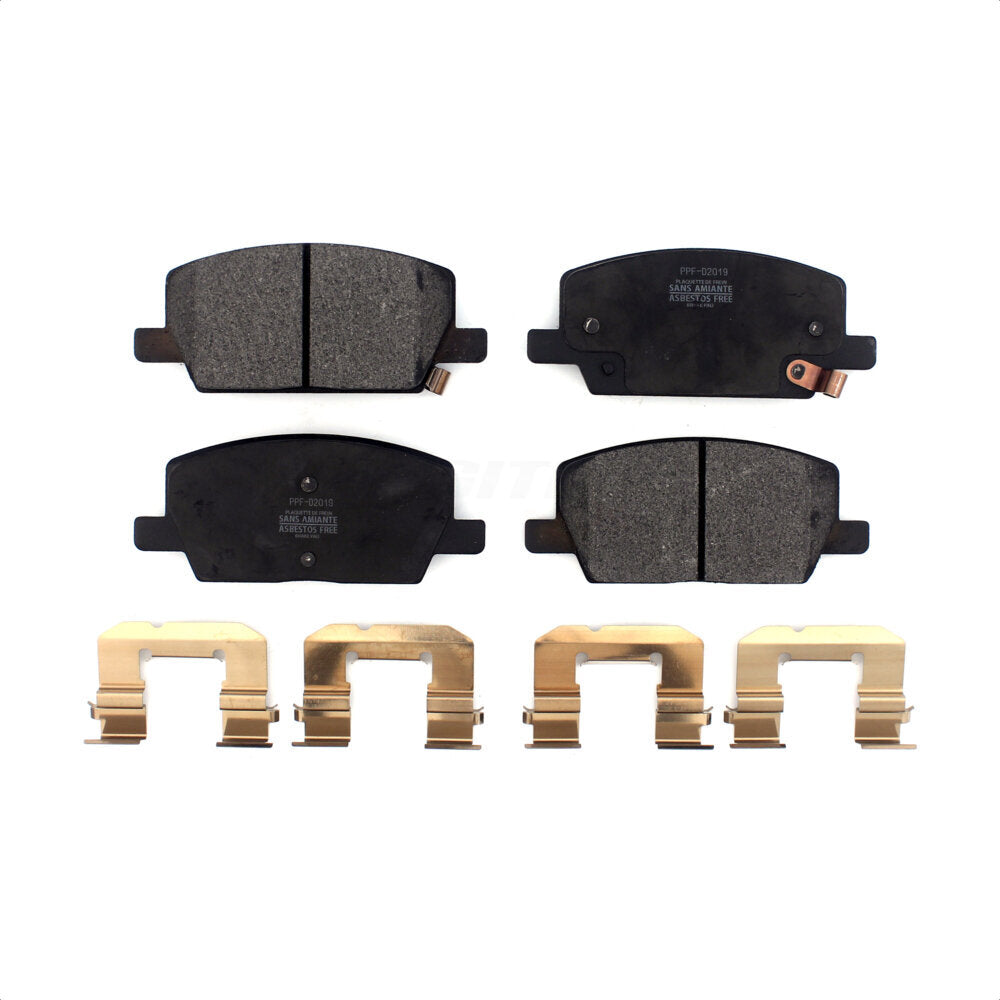 Plaquettes de frein à disque semi-métalliques avant pour Buick Encore Chevrolet Trax 2018 – 2022