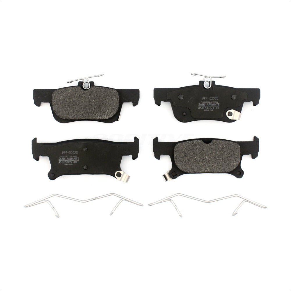 Plaquettes de frein à disque semi-métalliques arrière pour Buick Envision PPF-D2025