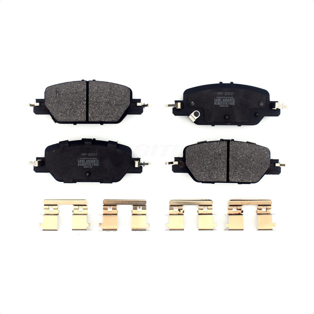 Plaquettes de frein à disque semi-métalliques arrière pour Honda CR-V 2017-2024 PPF-D2037