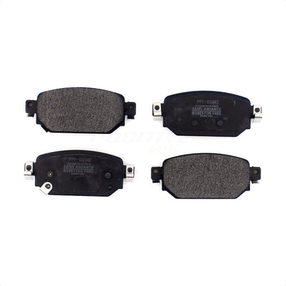 Plaquettes de frein à disque semi-métalliques arrière pour Mazda 3 CX-3 Sport PPF-D2042