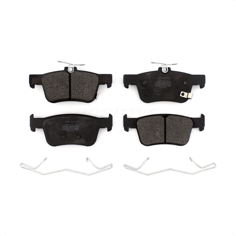 Plaquettes de frein à disque semi-métalliques arrière, pour Honda Civic Accord Acura RDX TLX Insight