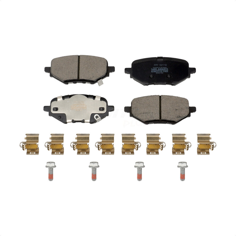 Plaquettes de frein à disque arrière semi-métalliques pour Honda HR-V Clarity PPF-D2116