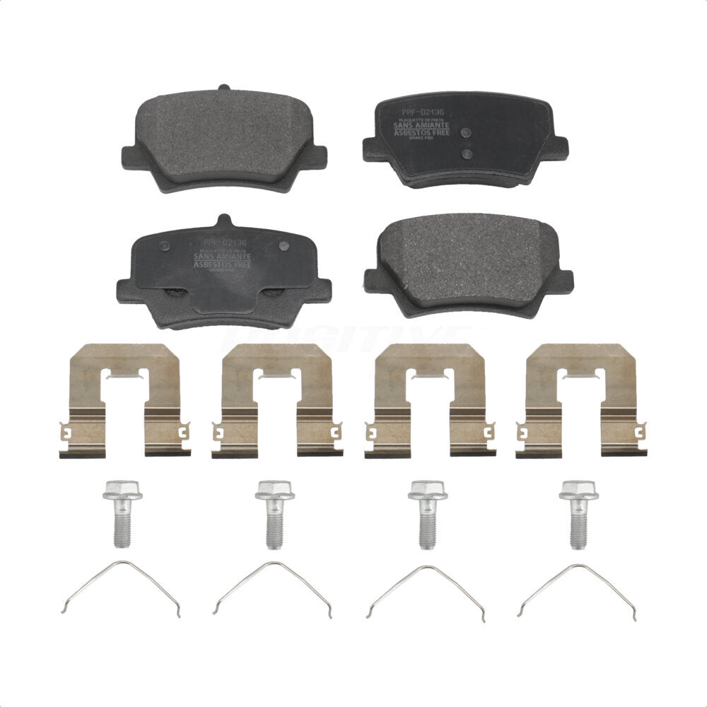 Plaquettes de frein à disque semi-métalliques arrière pour Volvo XC40 2019-2023 PPF-D2136