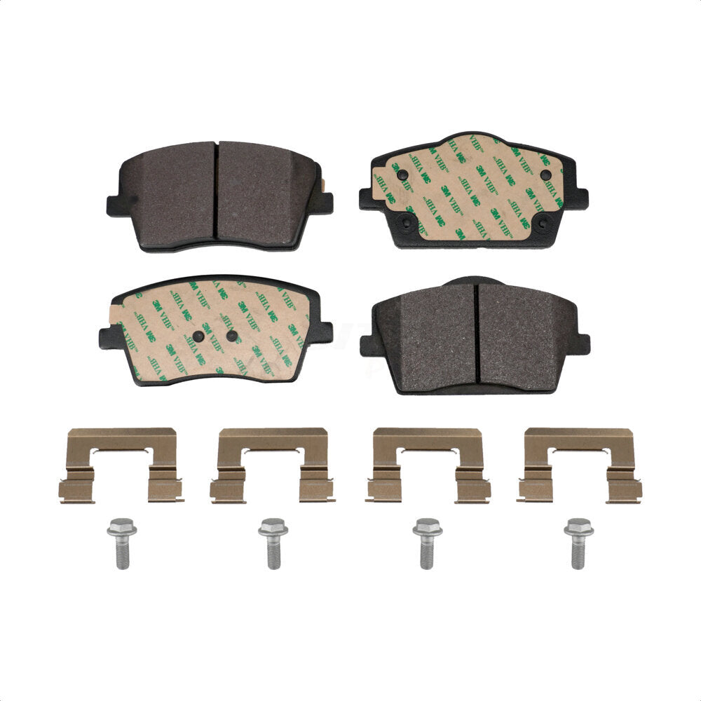Plaquettes de frein à disque semi-métalliques avant pour Volvo XC40 PPF-D2137