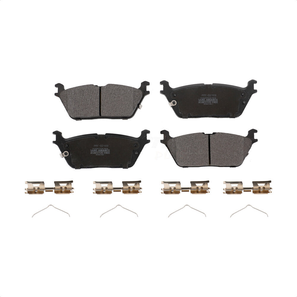 Plaquettes de frein à disque semi-métalliques arrière, pour Ram 1500 Jeep Wagoneer Grand L PPF-D2169
