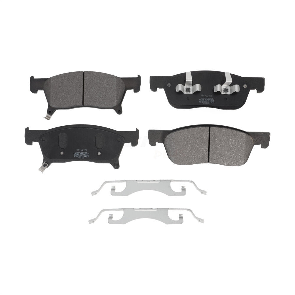 Plaquettes de frein à disque avant semi-métalliques pour Subaru Ascent 2019-2024 PPF-D2170