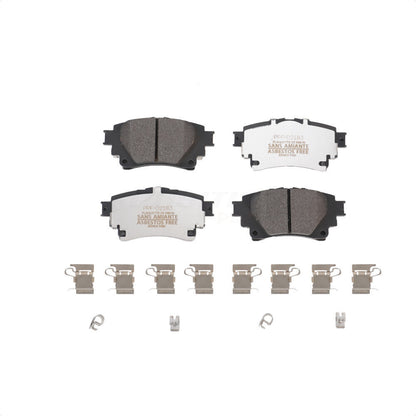 Plaquettes de frein à disque semi-métalliques arrière pour Toyota Corolla PPF-D2183