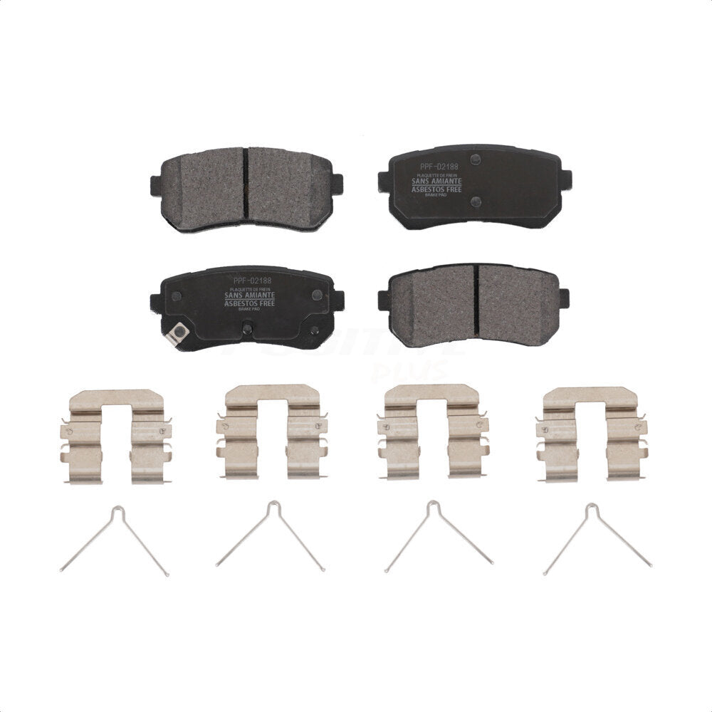 Plaquettes de frein à disque semi-métalliques arrière, pour Hyundai Kona Kia Seltos PPF-D2188