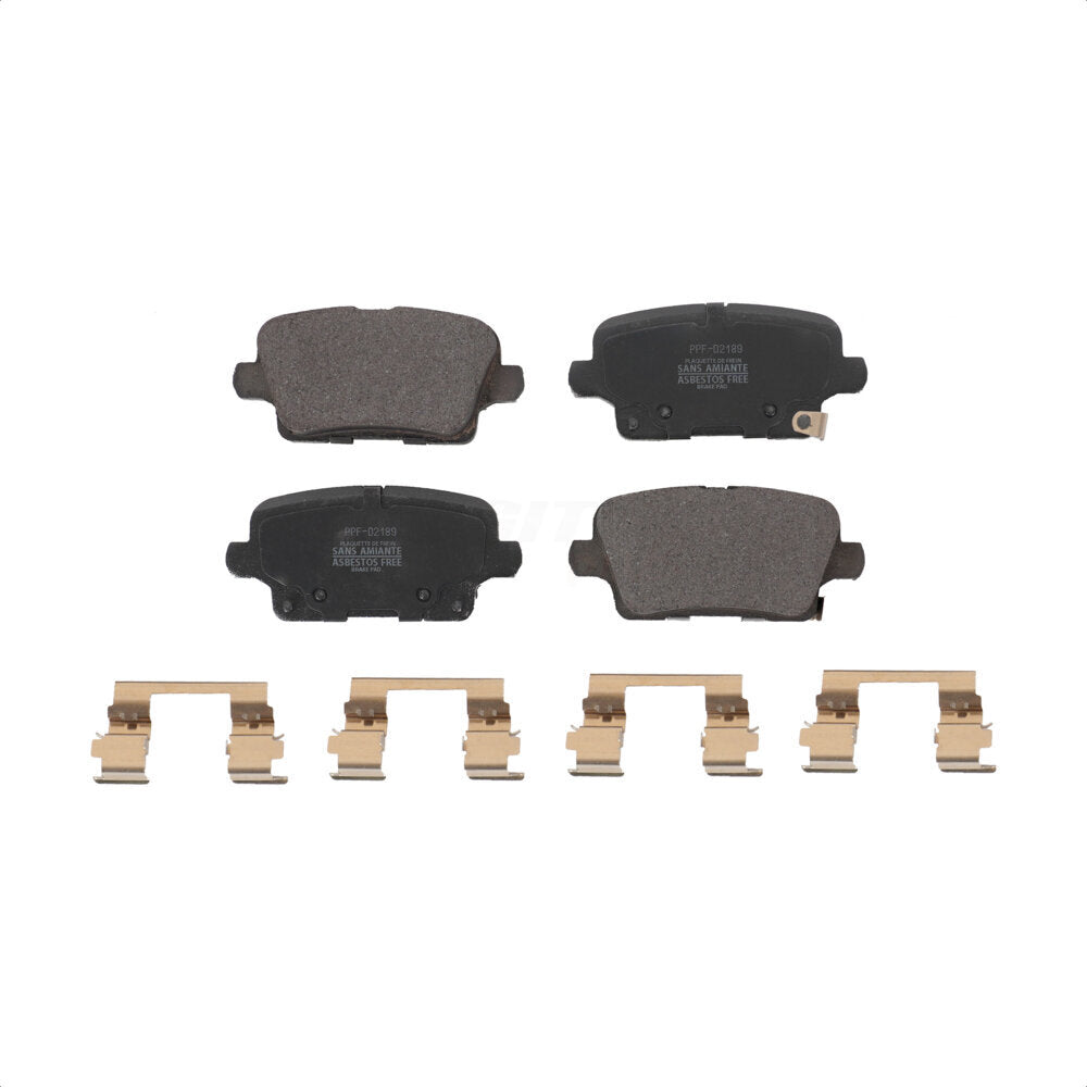 Plaquettes de frein à disque semi-métalliques arrière, pour Cadillac XT4 Buick Envision Regal