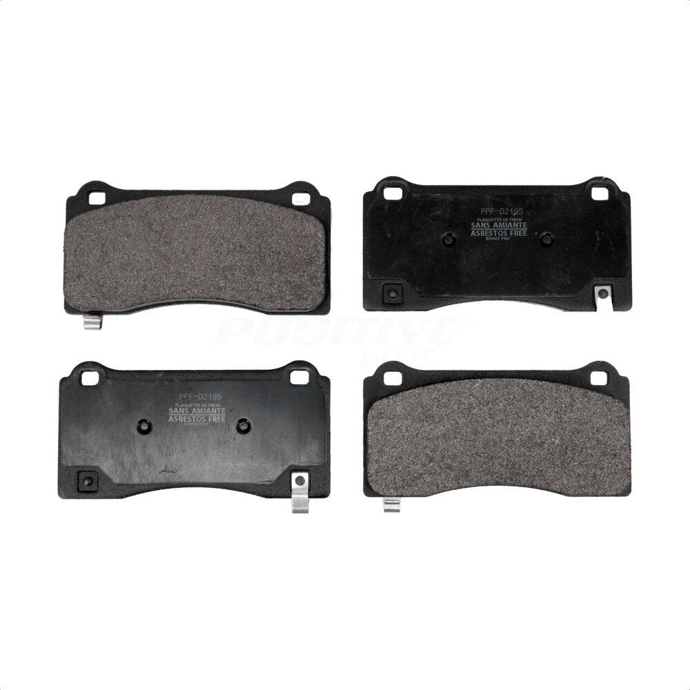 Plaquettes de frein à disque avant semi-métalliques pour Tesla 3 17-23 avec étrier peint en gris